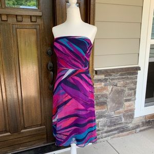 BANANA REPUBLIC strapless dress